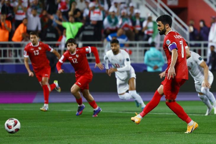 ركلات الترجيح توقف طموح سوريا وتهدي إيران التأهل لربع نهائي كأس آسيا